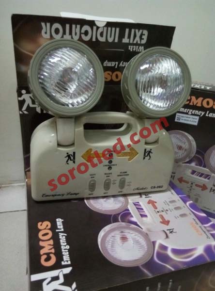cmos lampu emergency CS262